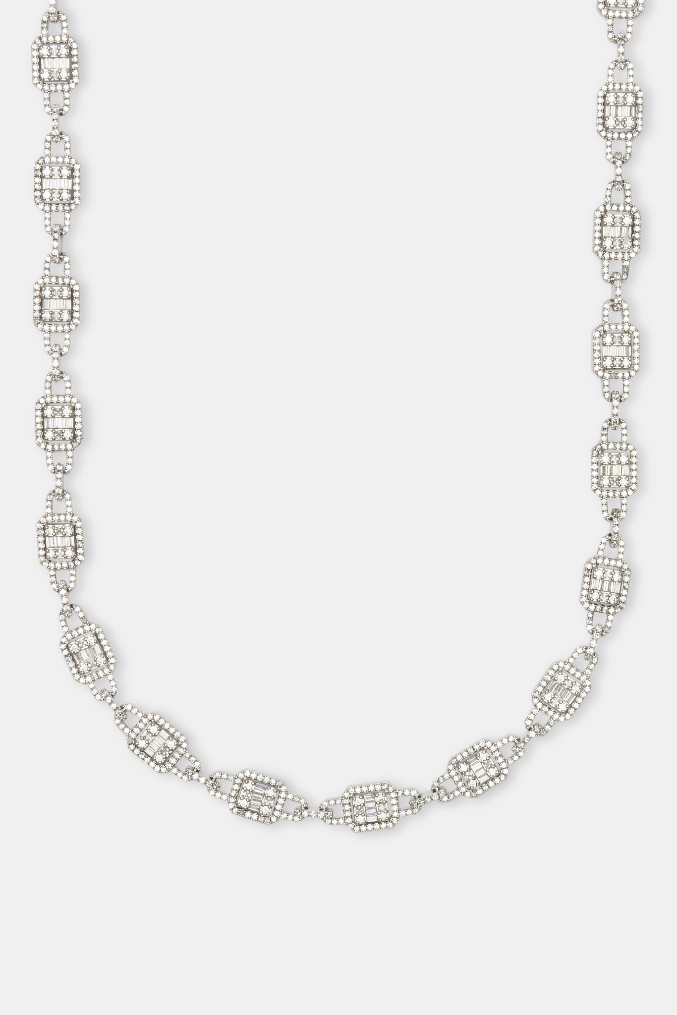 Iced Cluster Link Chain - 10mm